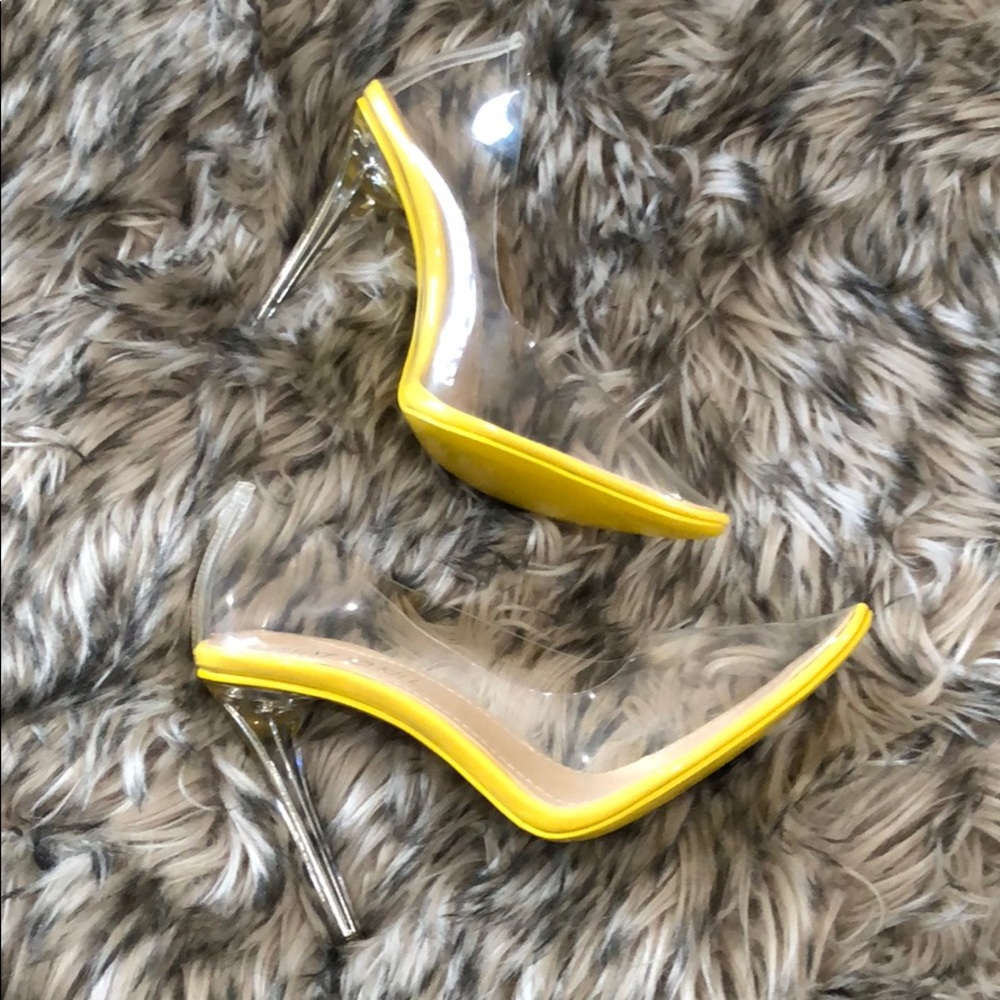 Luxe To Kill Clarissa Perspex Pumps
